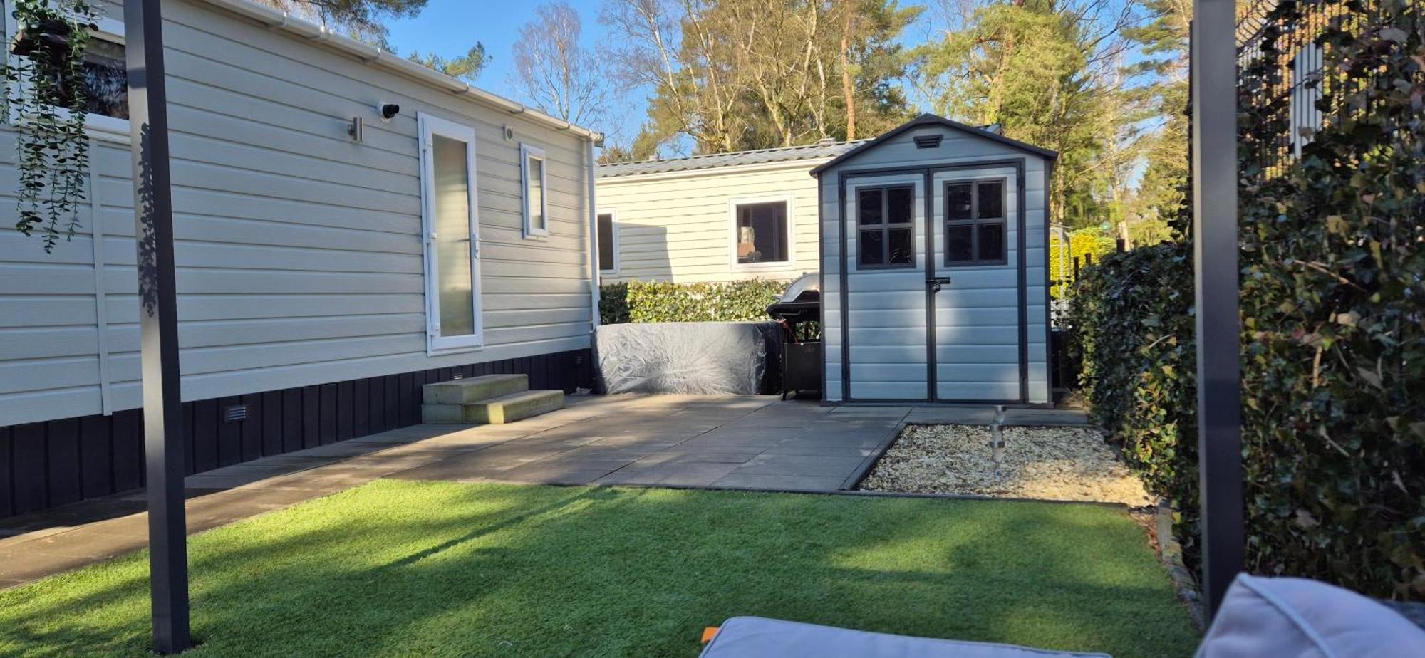 Het Veluwse Boshuisje Knus Chalet Met Omheinde Tuin Op De Veluwe Гундерло Екстер'єр фото