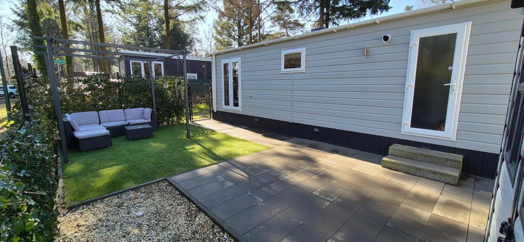 Het Veluwse Boshuisje Knus Chalet Met Omheinde Tuin Op De Veluwe Гундерло Екстер'єр фото